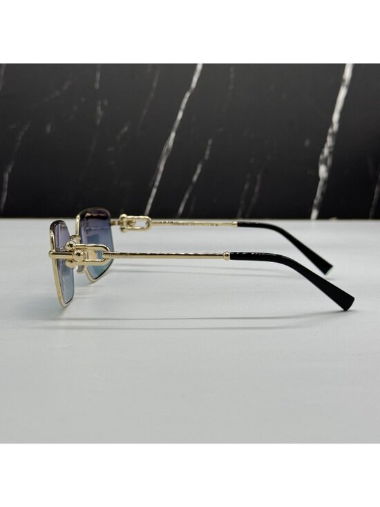 Tiffany & Co TF3111 62029S Blue Gold Women Sunglasses Authentic NEW main image 7
